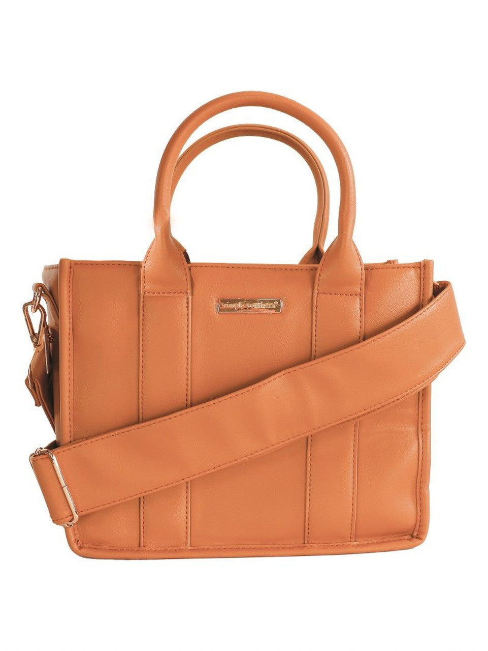 MKNS Leather Crossbody Bag