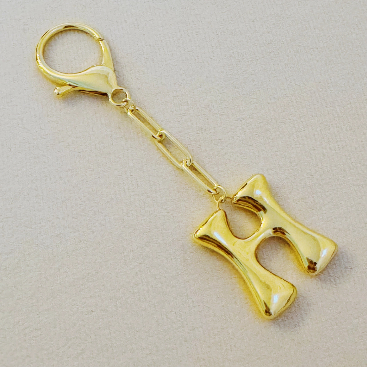 Whimsy Balloon Letter Initial Bag Charm