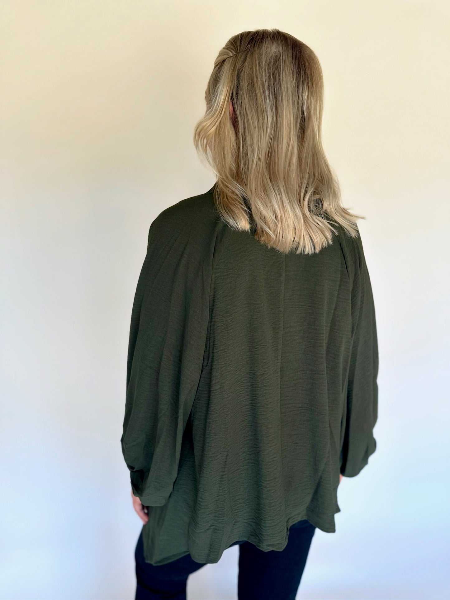 Galyn Handkerchief Hem Blouse