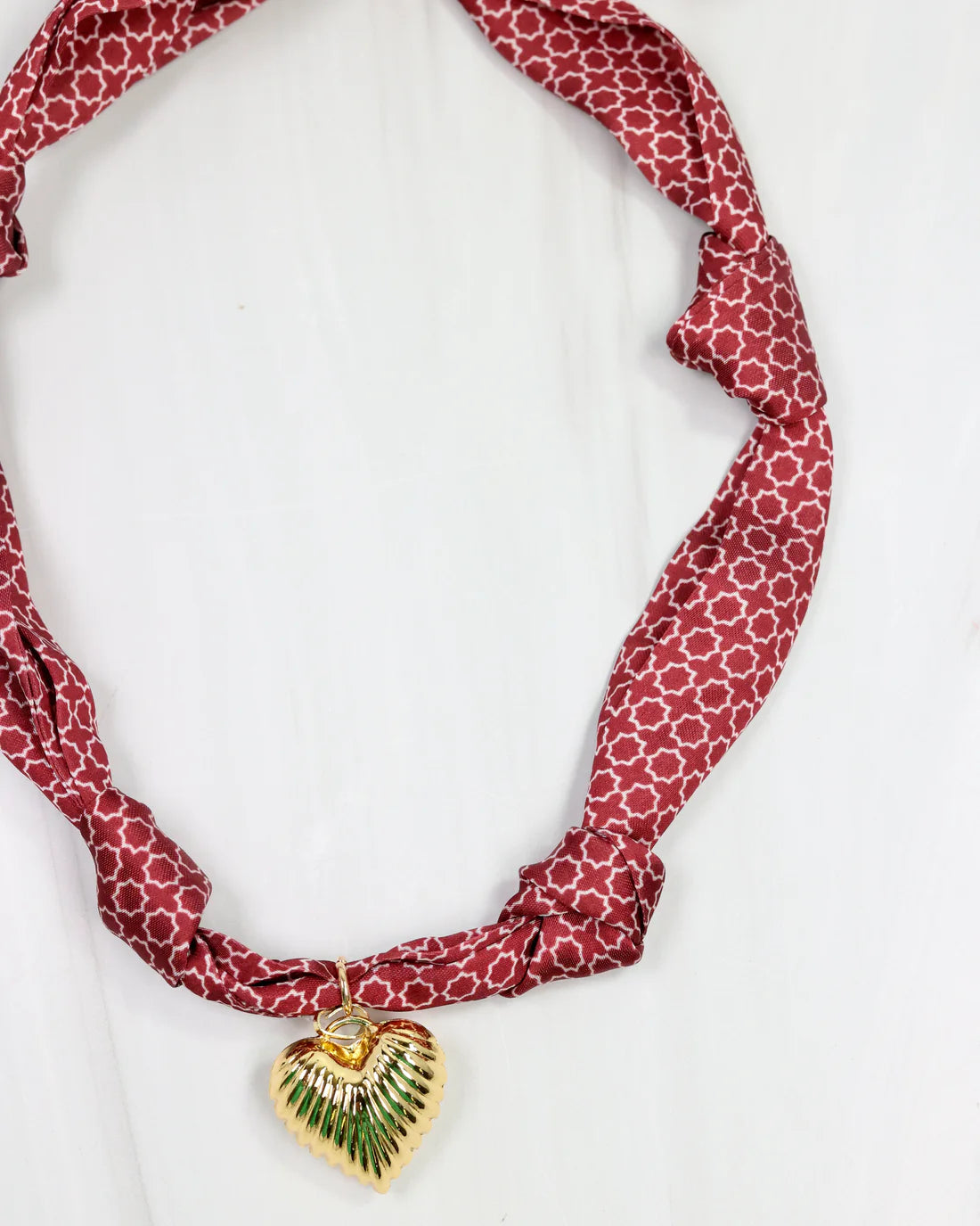 Serafina Scarf Charm Necklace