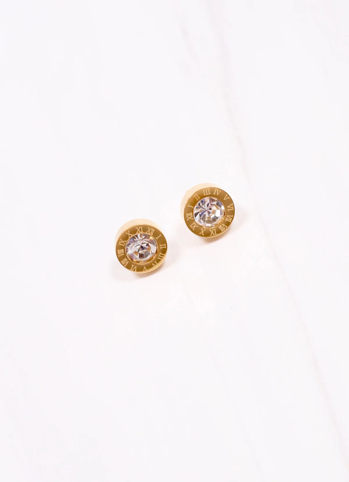 Iria CZ Stud Earring