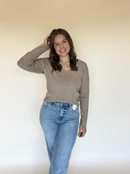 Myla Seam Knit Sweater