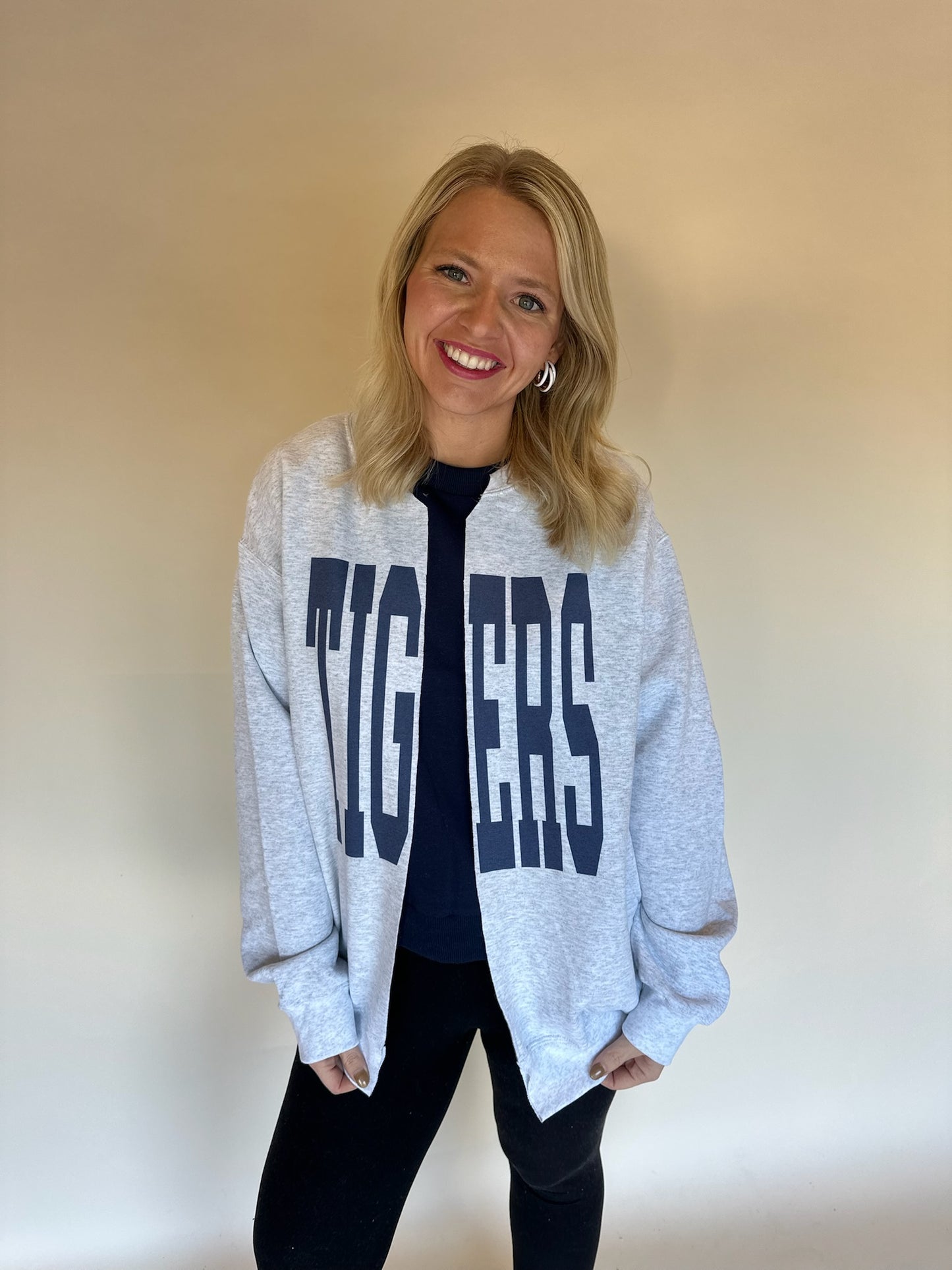 TIGERS Split Sweatshirt