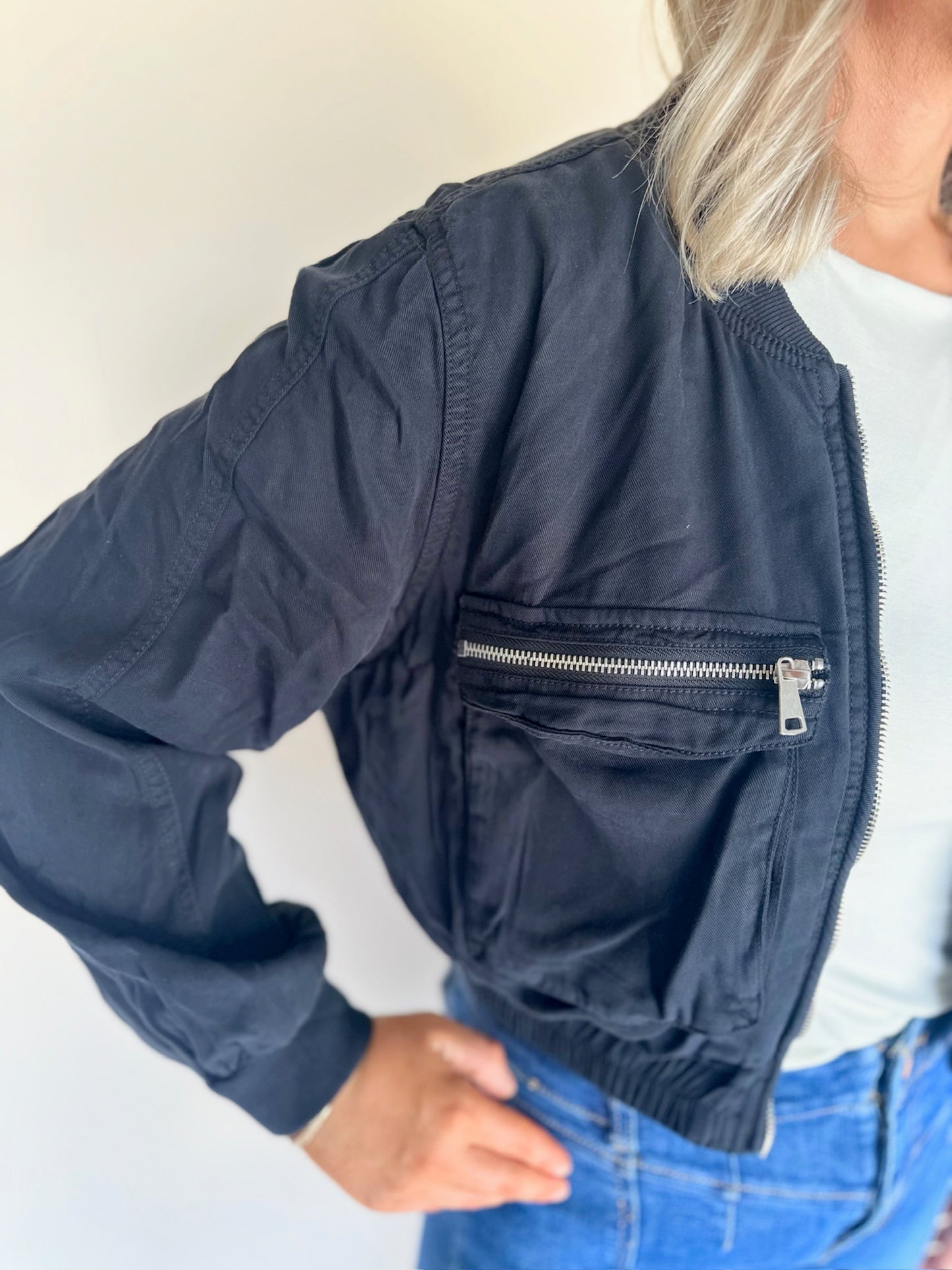 Maika Tencel Bomber Jacket