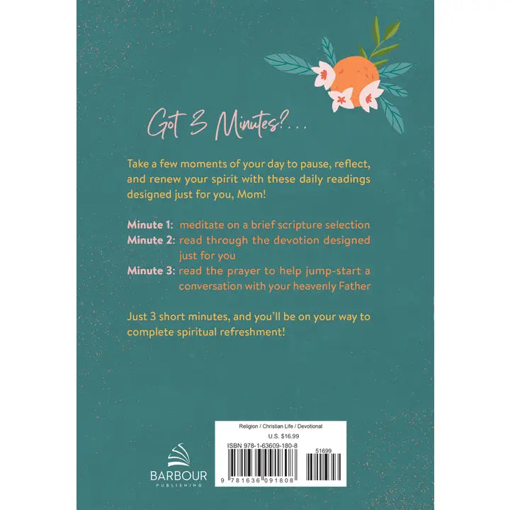 3-Minute Daily Devotions for Moms