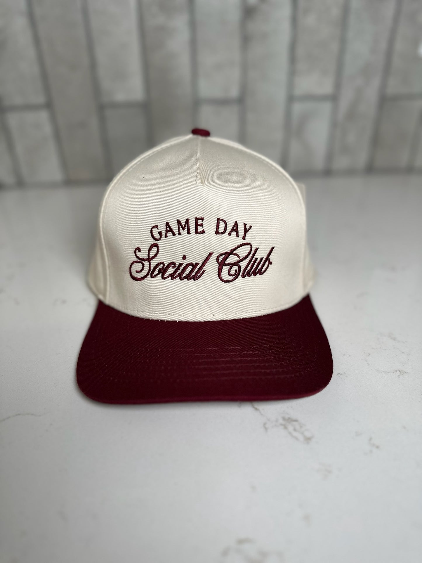 Game Day Social Club Two-Toned Vintage Hat