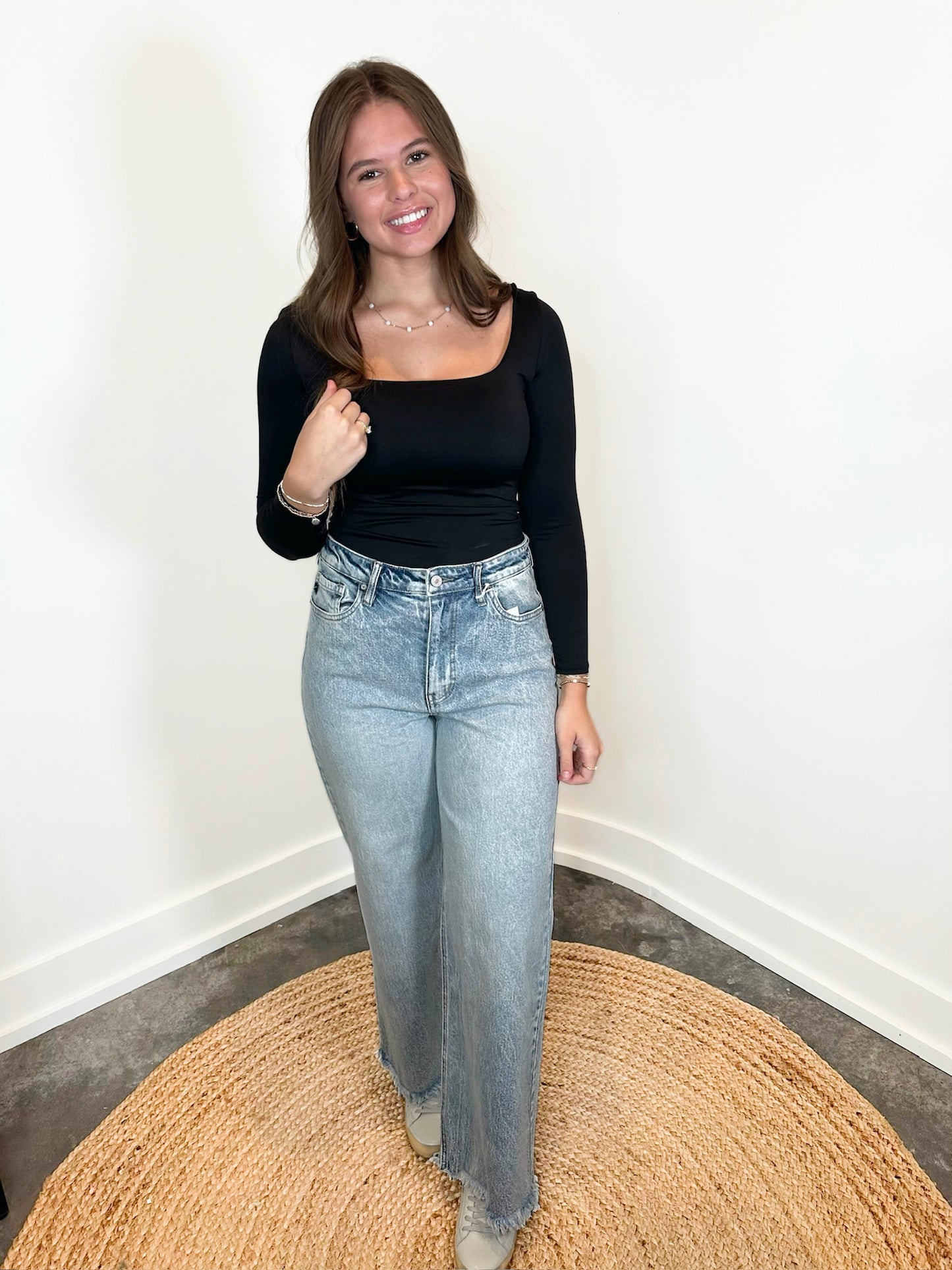 Eva's Seamless Square Neck Bodysuit