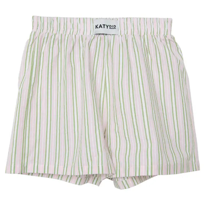 Helen Colored Striped Boxer Shorts