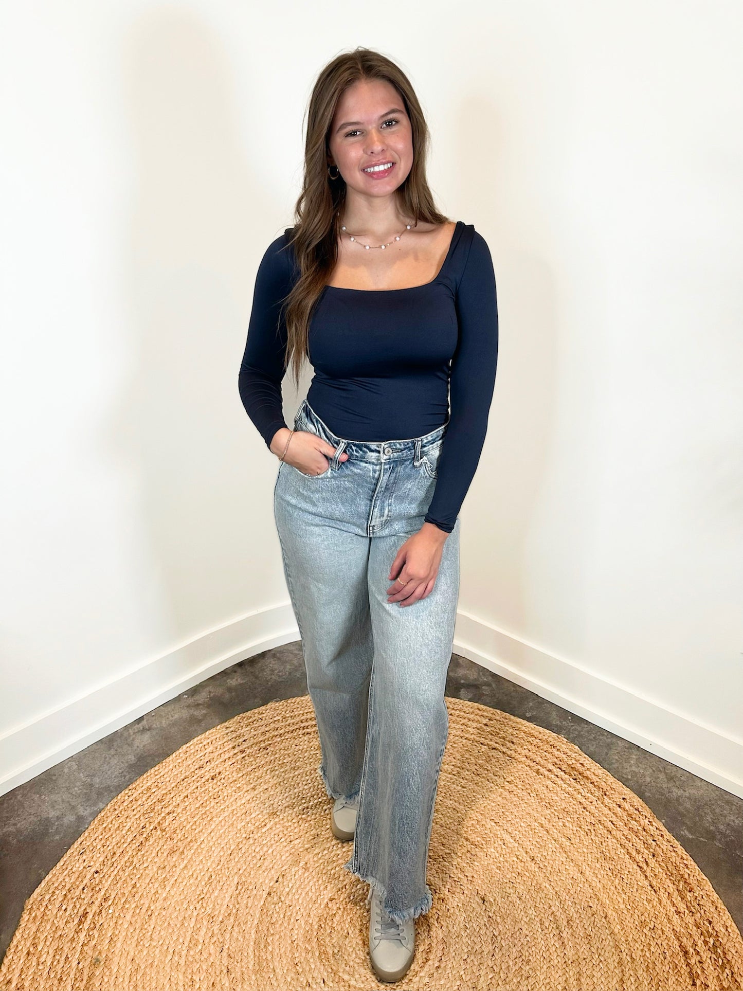 Eva's Seamless Square Neck Bodysuit