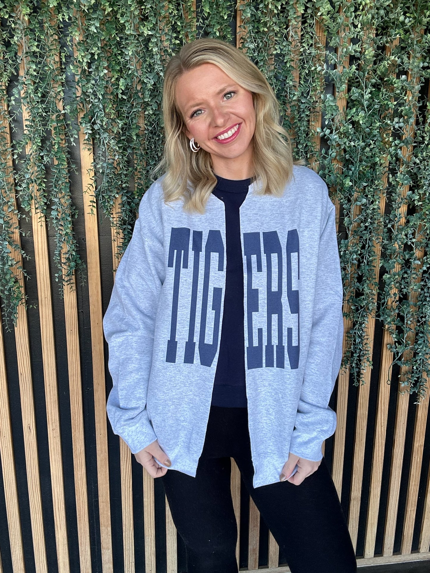 TIGERS Split Sweatshirt