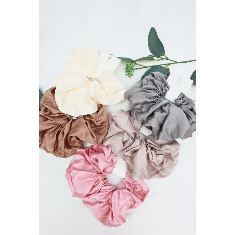 Large Satin Scrunchie
