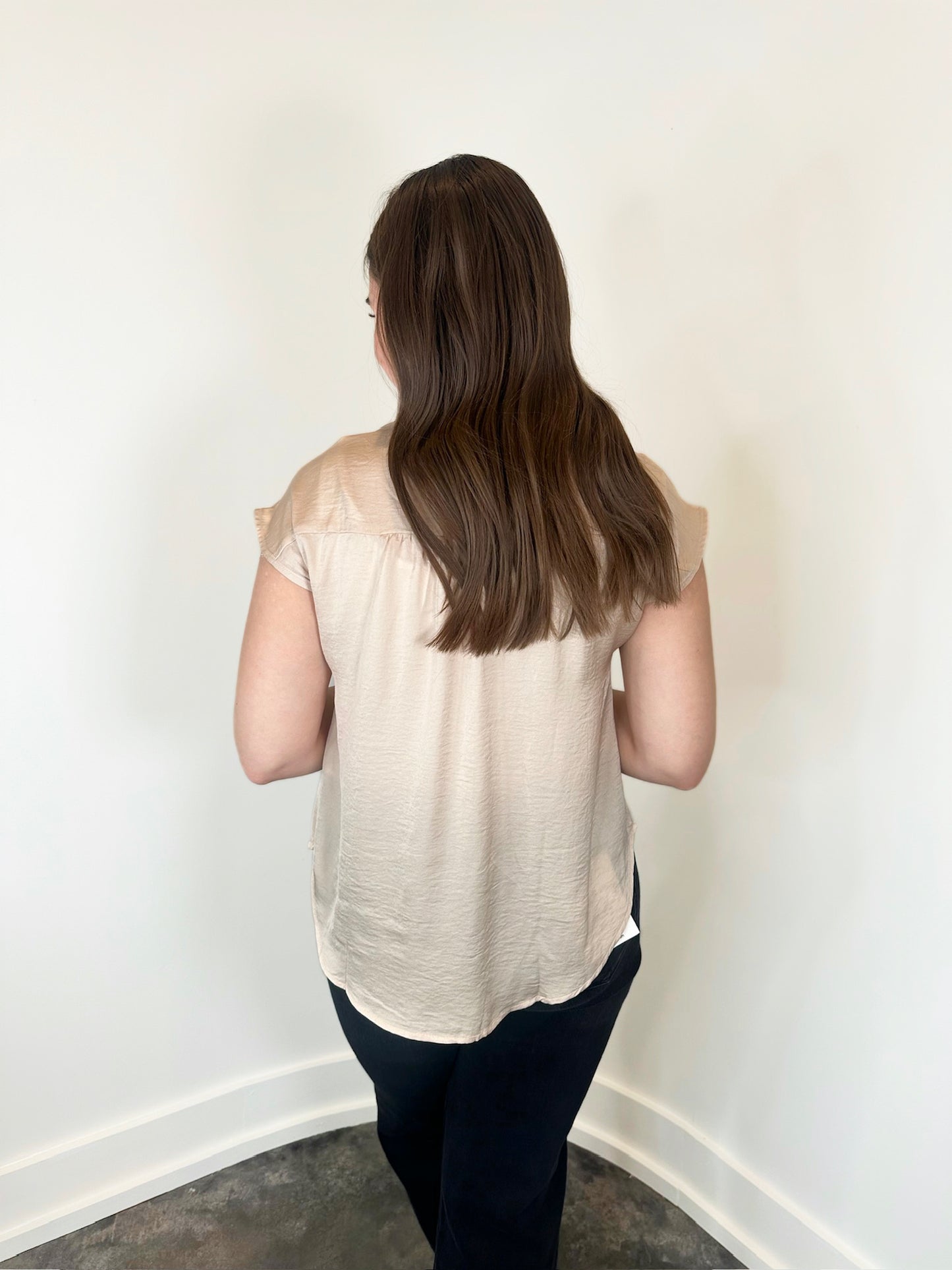 Vivia Button Front Blouse