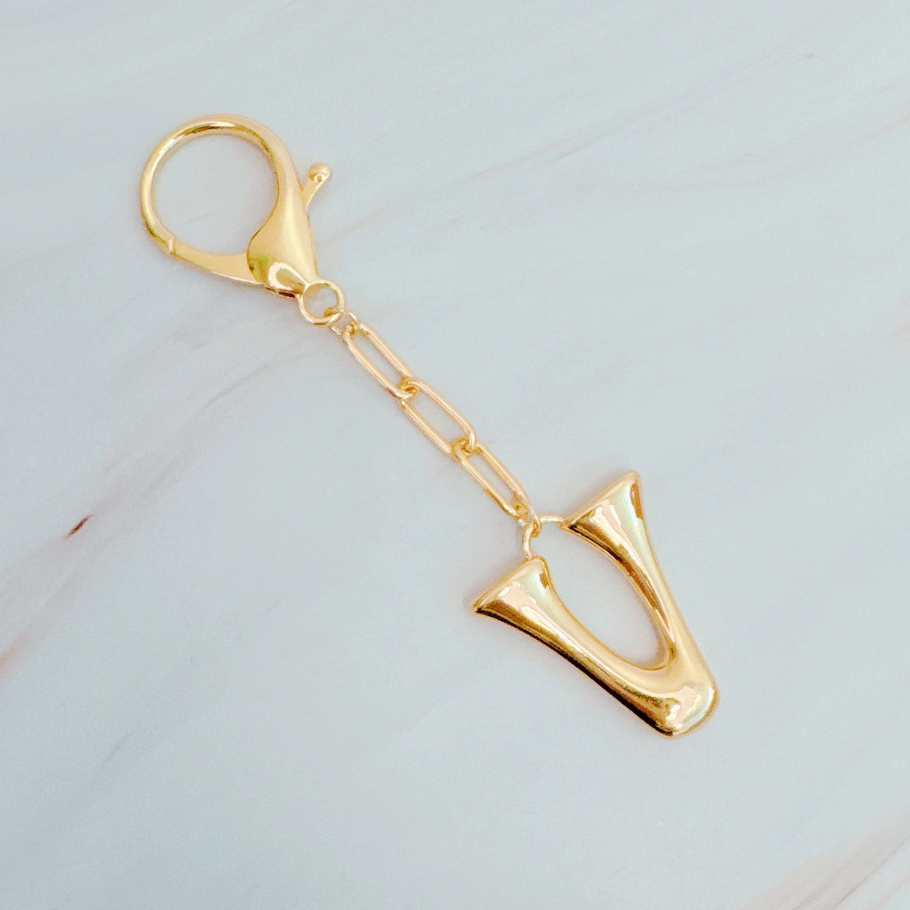 Whimsy Balloon Letter Initial Bag Charm