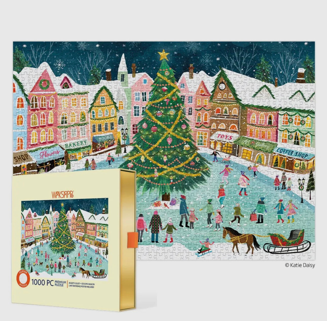 Town Square 1000 Piece Puzzle