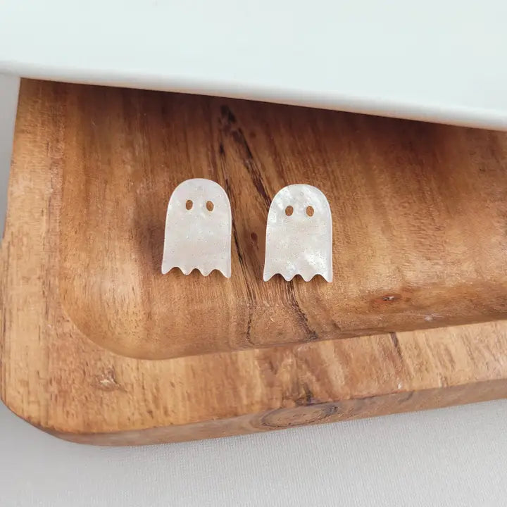 Ghost Shimmer Studs