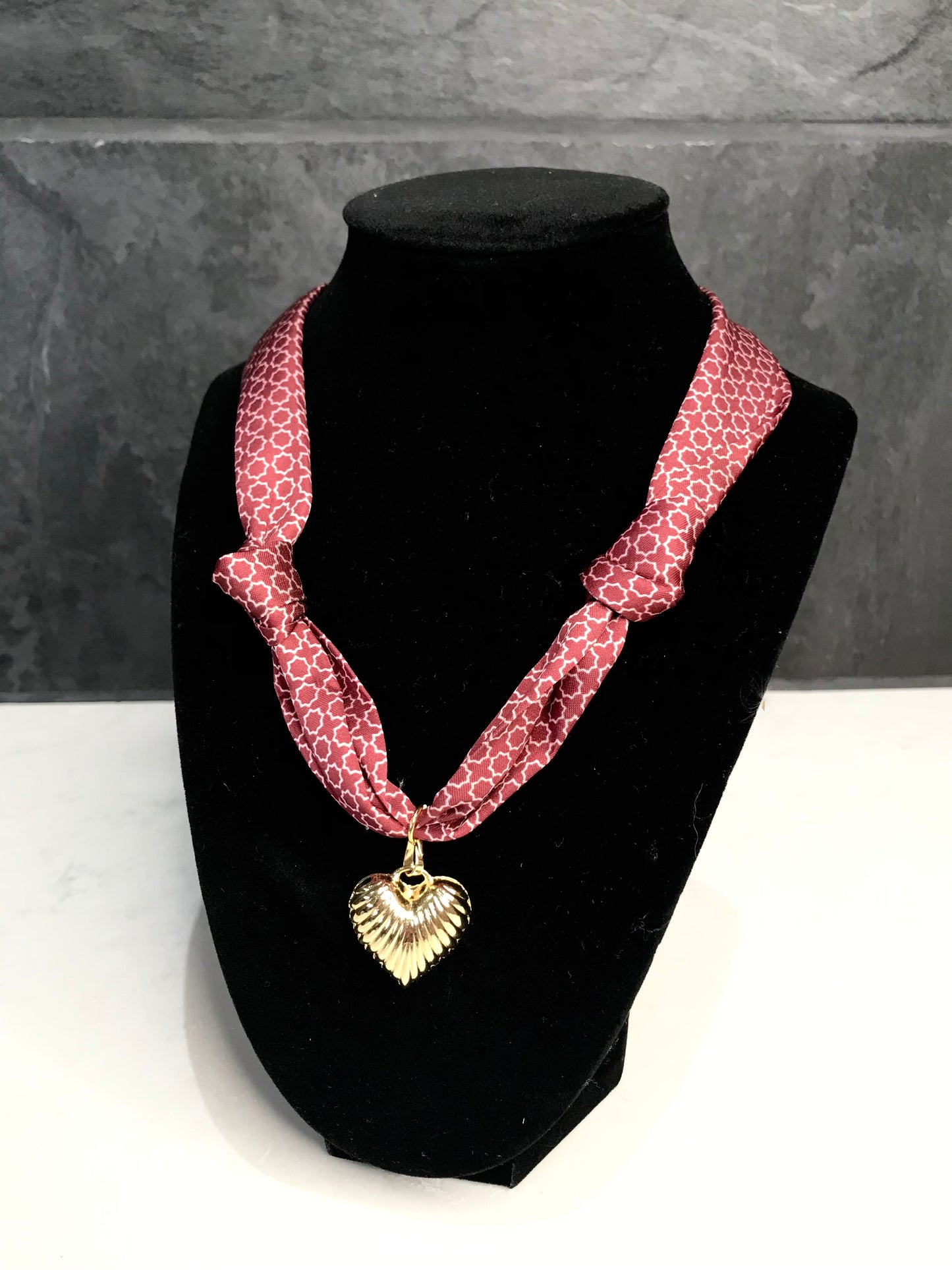Serafina Scarf Charm Necklace