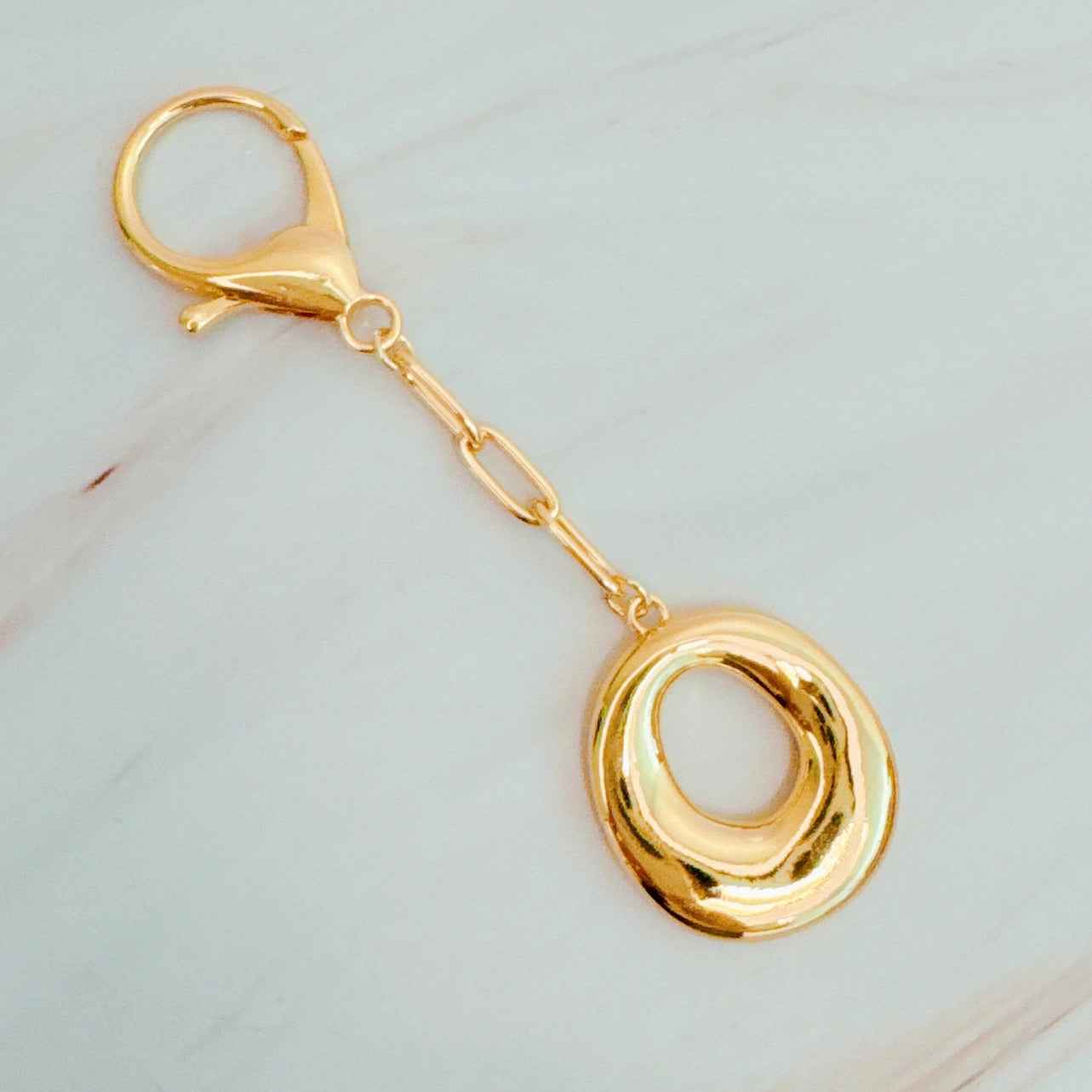 Whimsy Balloon Letter Initial Bag Charm
