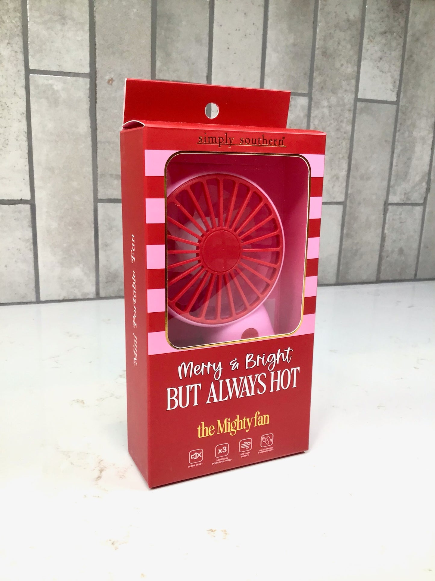 "Merry & Bright but
Always Hot" Mighty Fan