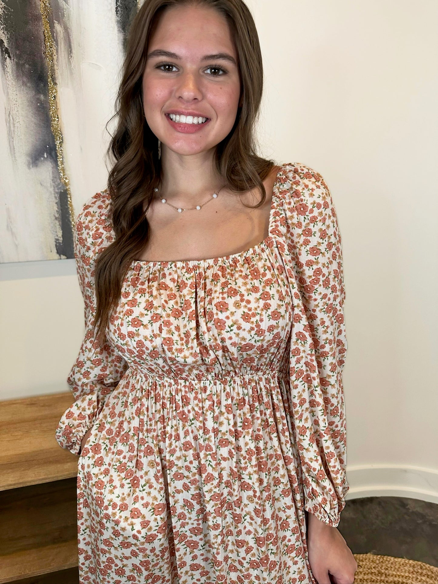 Ellah Reversible Floral Maxi Dress