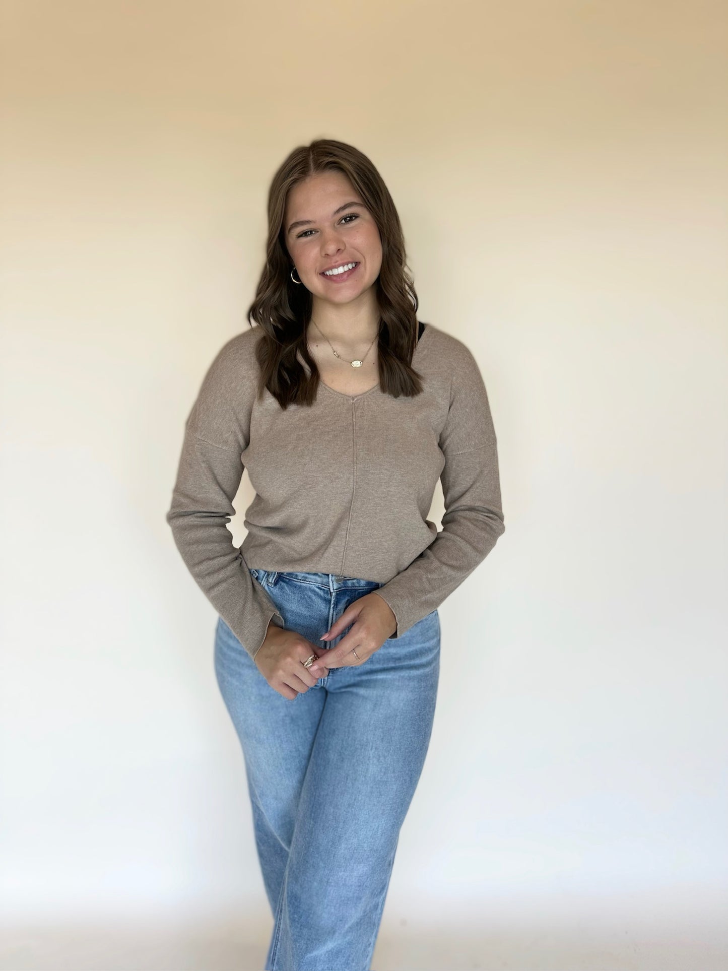 Myla Seam Knit Sweater