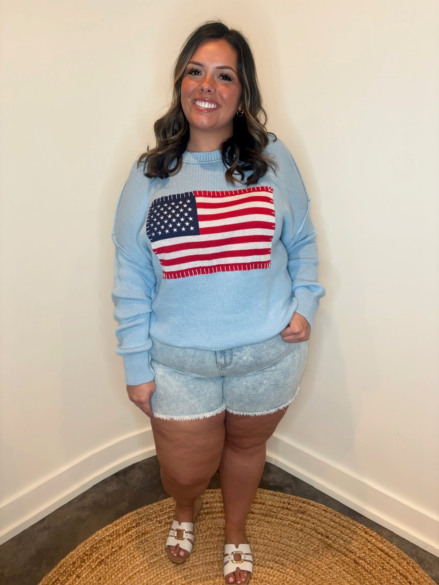 USA Sweater Tops
