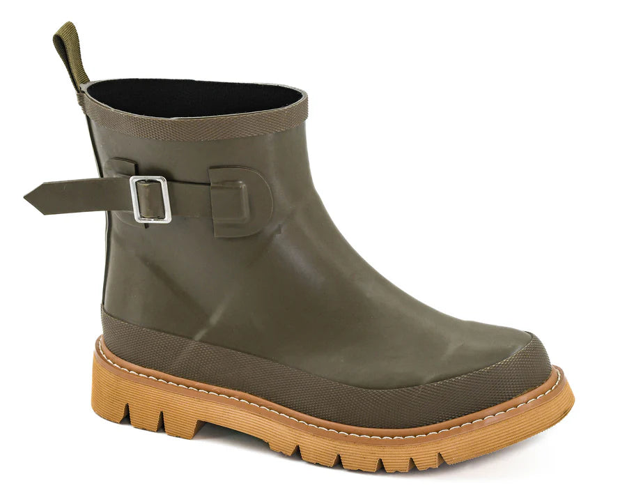 Drip Green Rainboot