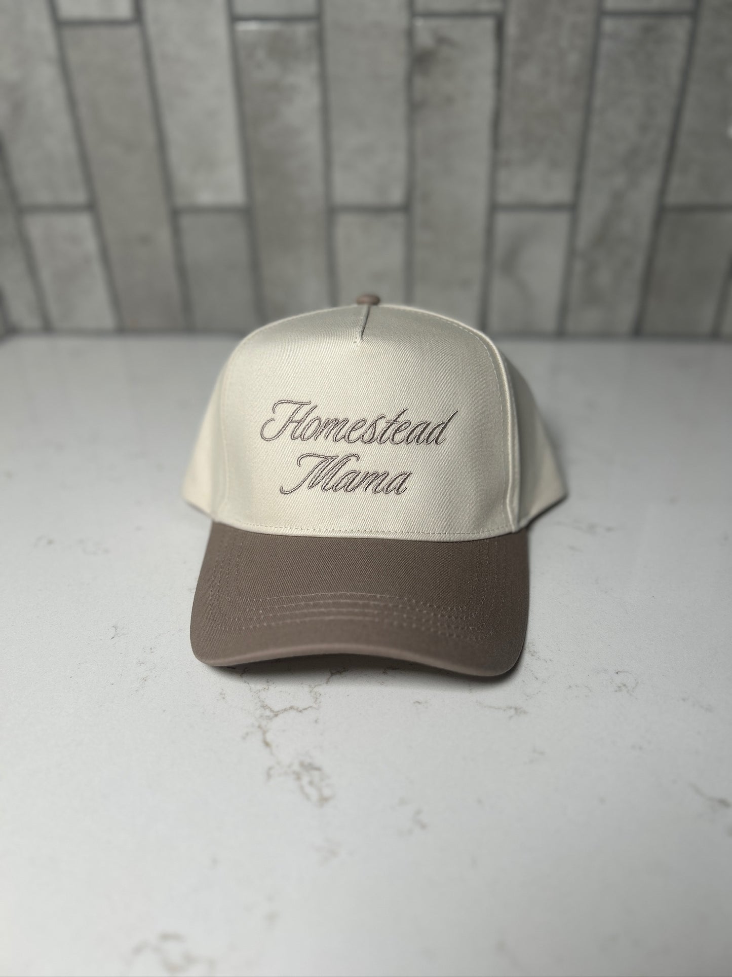 Homestead Mama Embroidered Hat