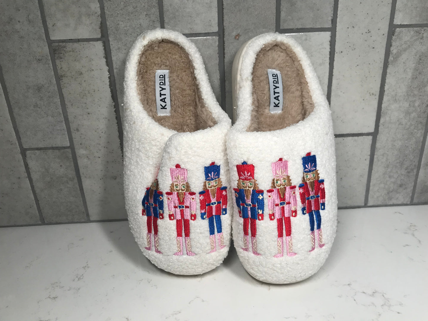 Nutrackers Holiday Slippers