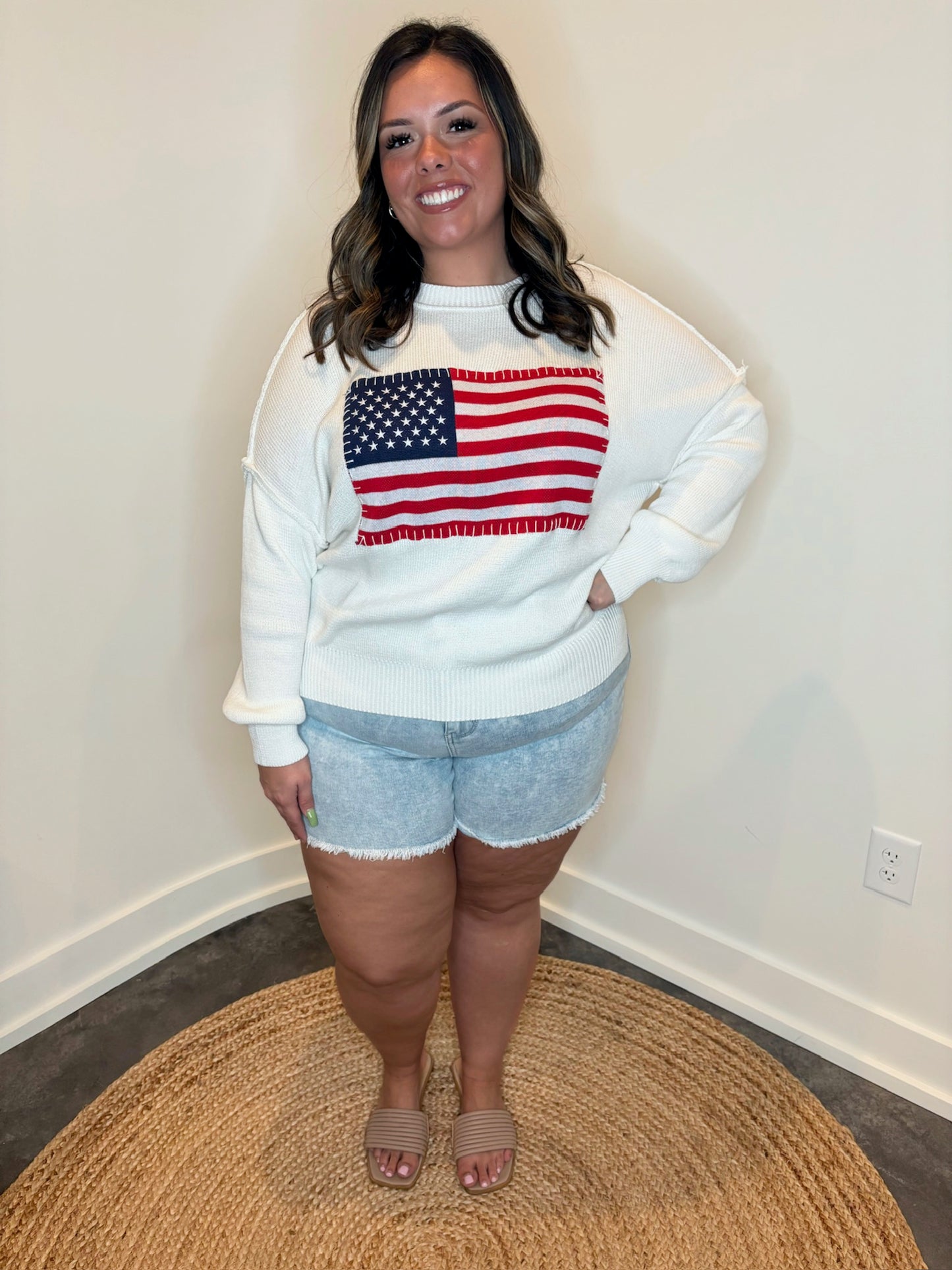 USA Sweater Tops