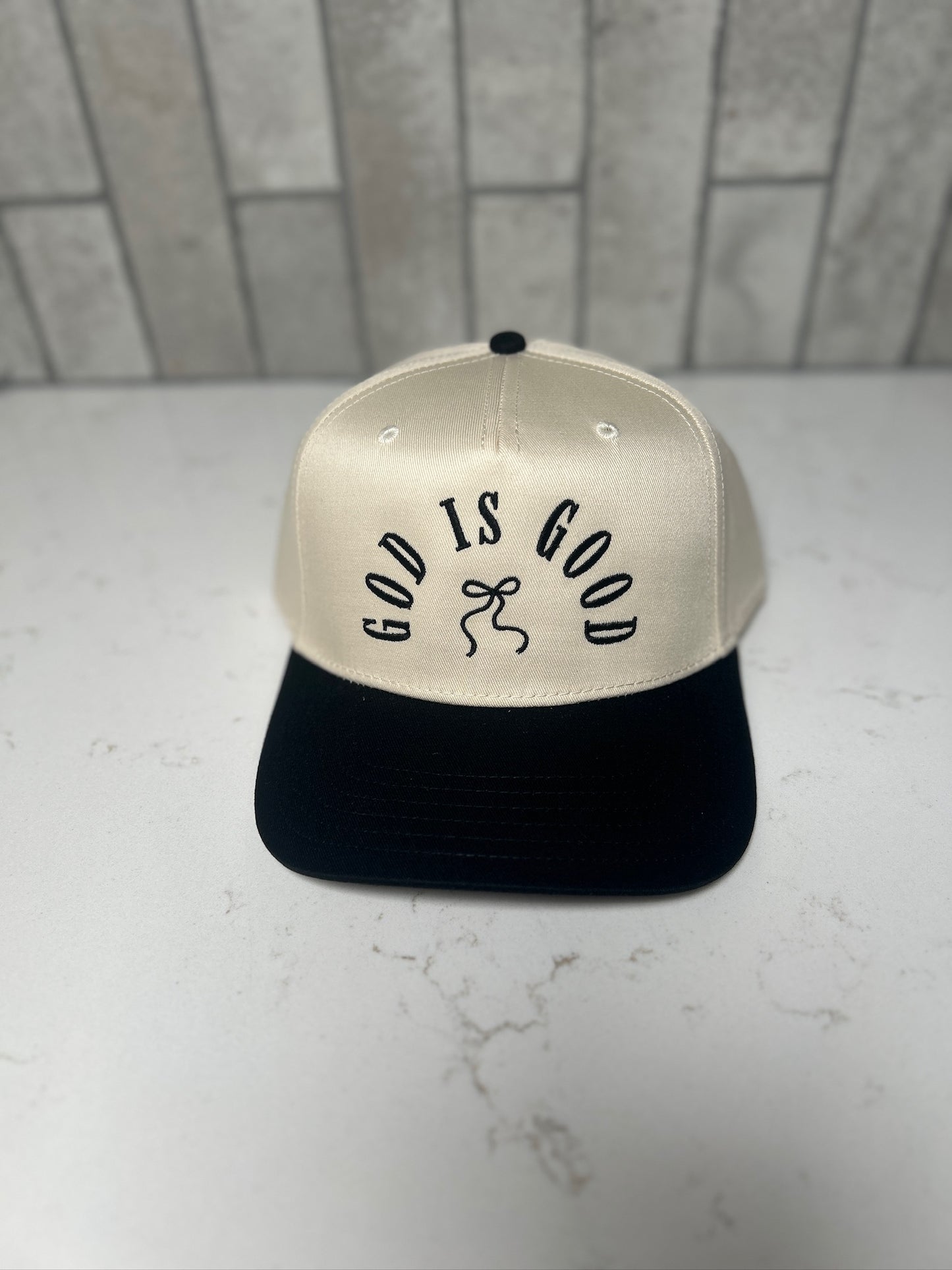 God Is Good Embroidered Hat