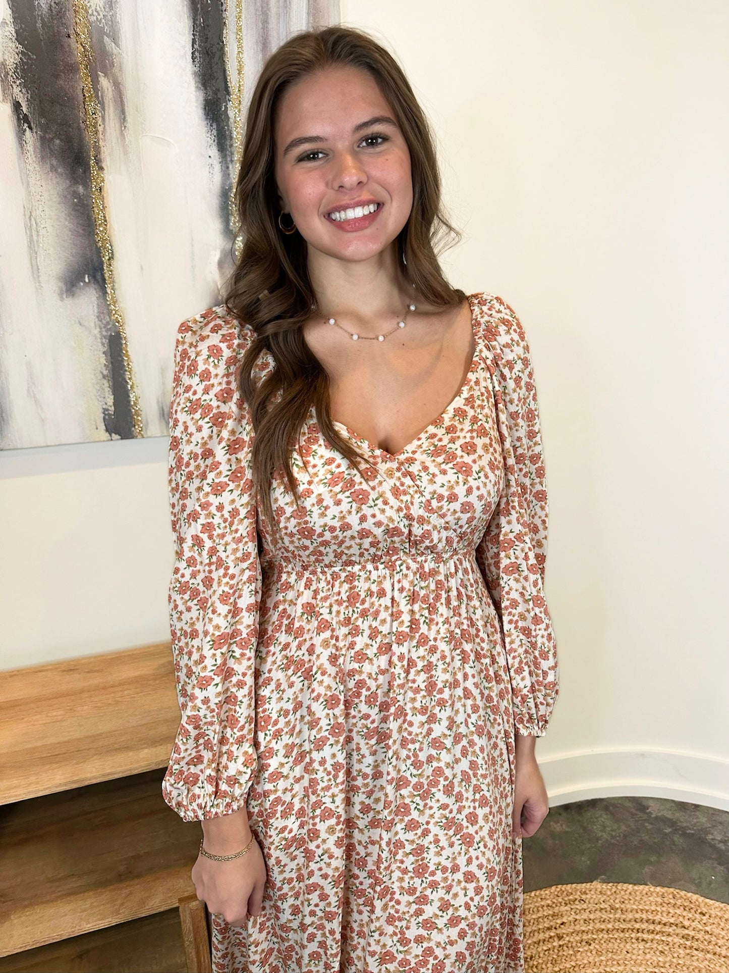 Ellah Reversible Floral Maxi Dress