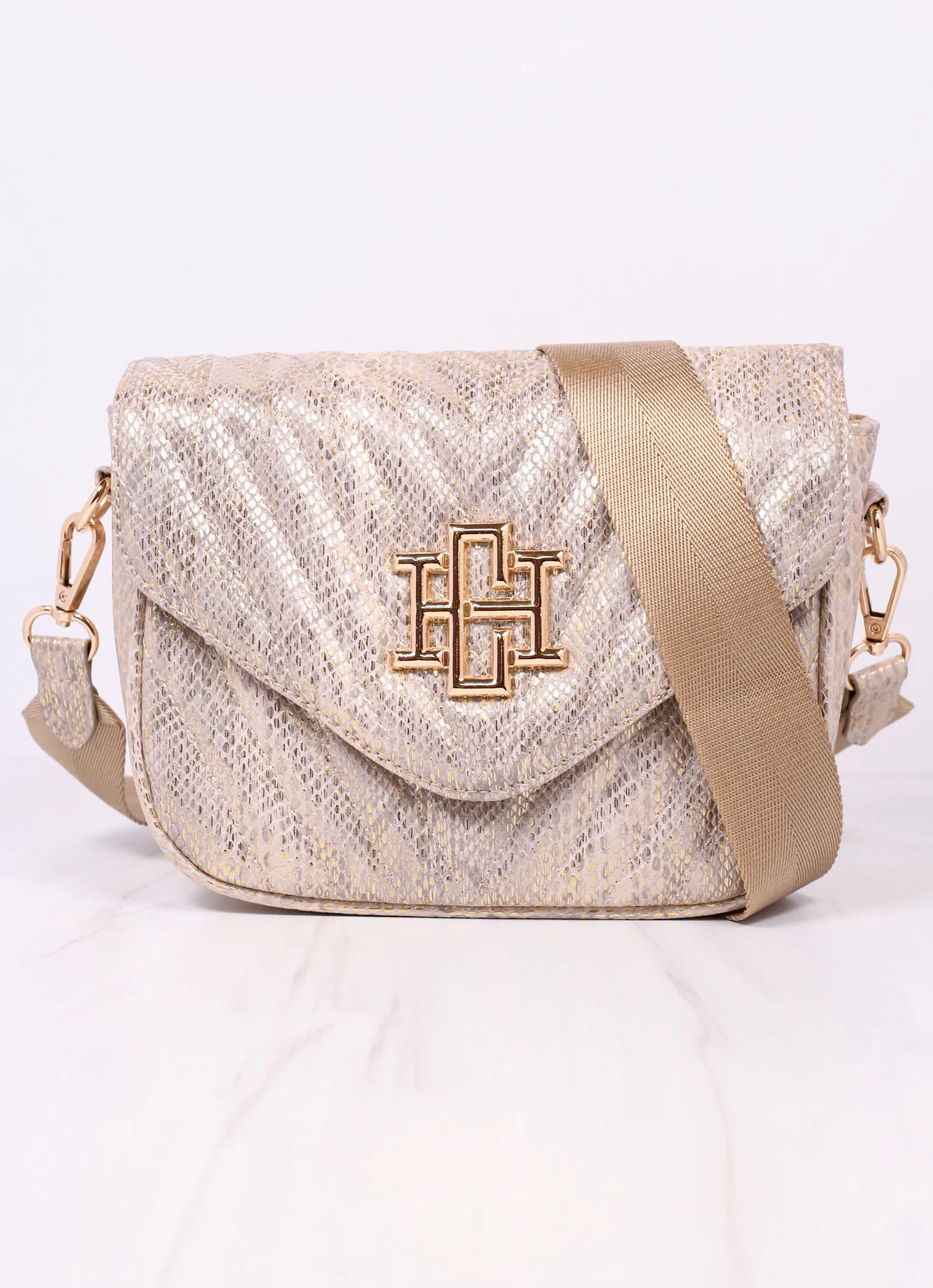 Angela Quilted Crossbody