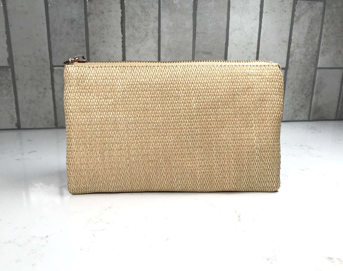 Woven Wristlet Crossbody