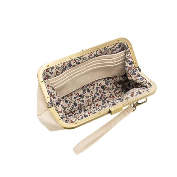 Vivie Kisslock Convertible Crossbody Wristlet