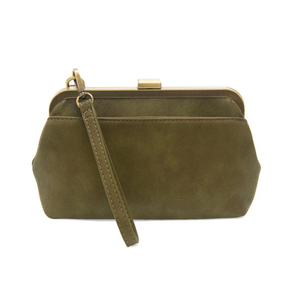 Vivie Kisslock Convertible Crossbody Wristlet