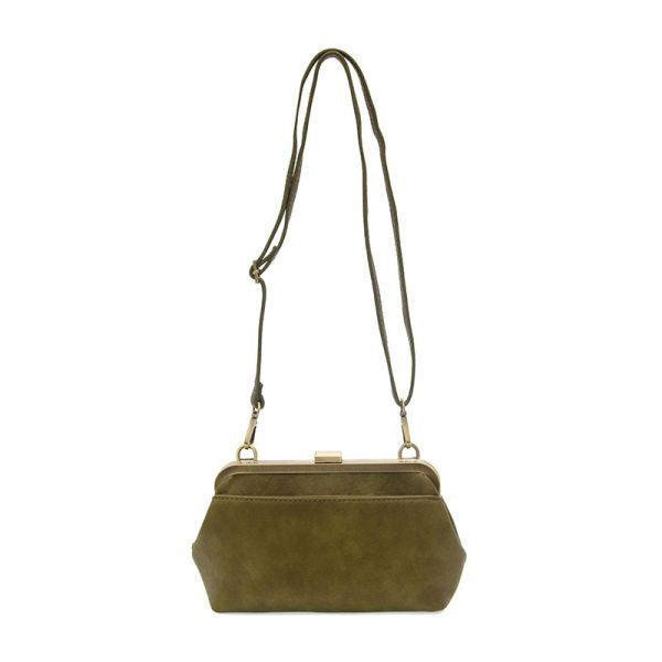 Vivie Kisslock Convertible Crossbody Wristlet