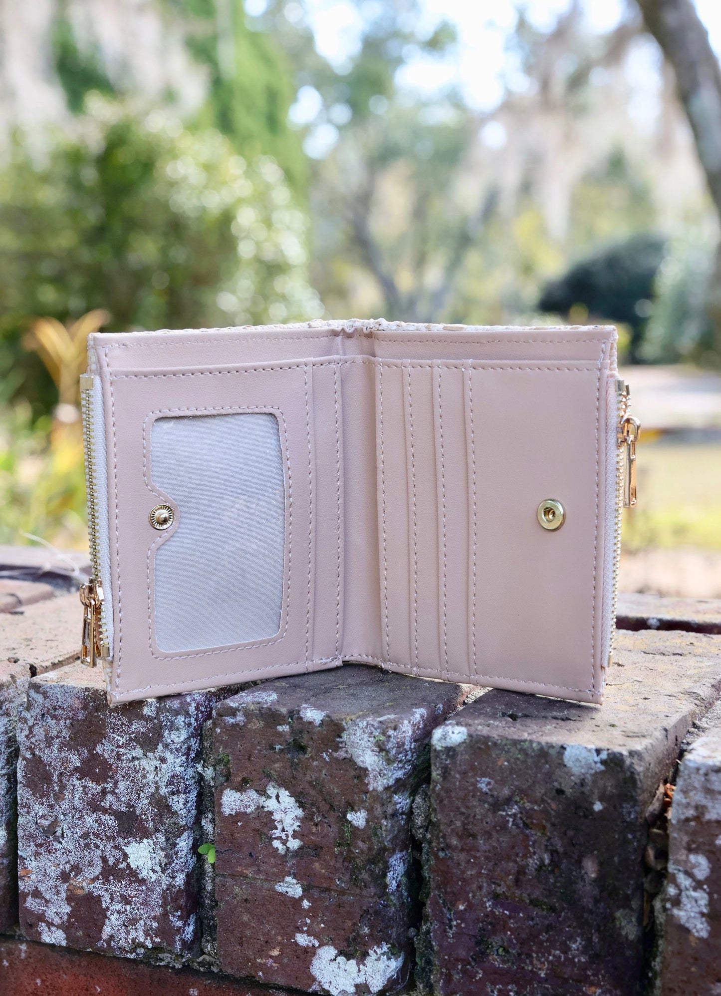 Monica Double Zip Wallet
