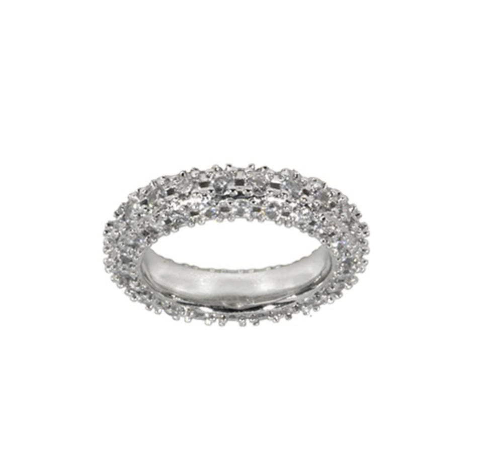 Maya J Modern Rings - Silver