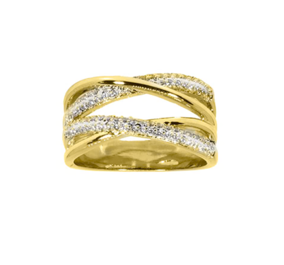 Maya J Modern Classic Rings - Gold