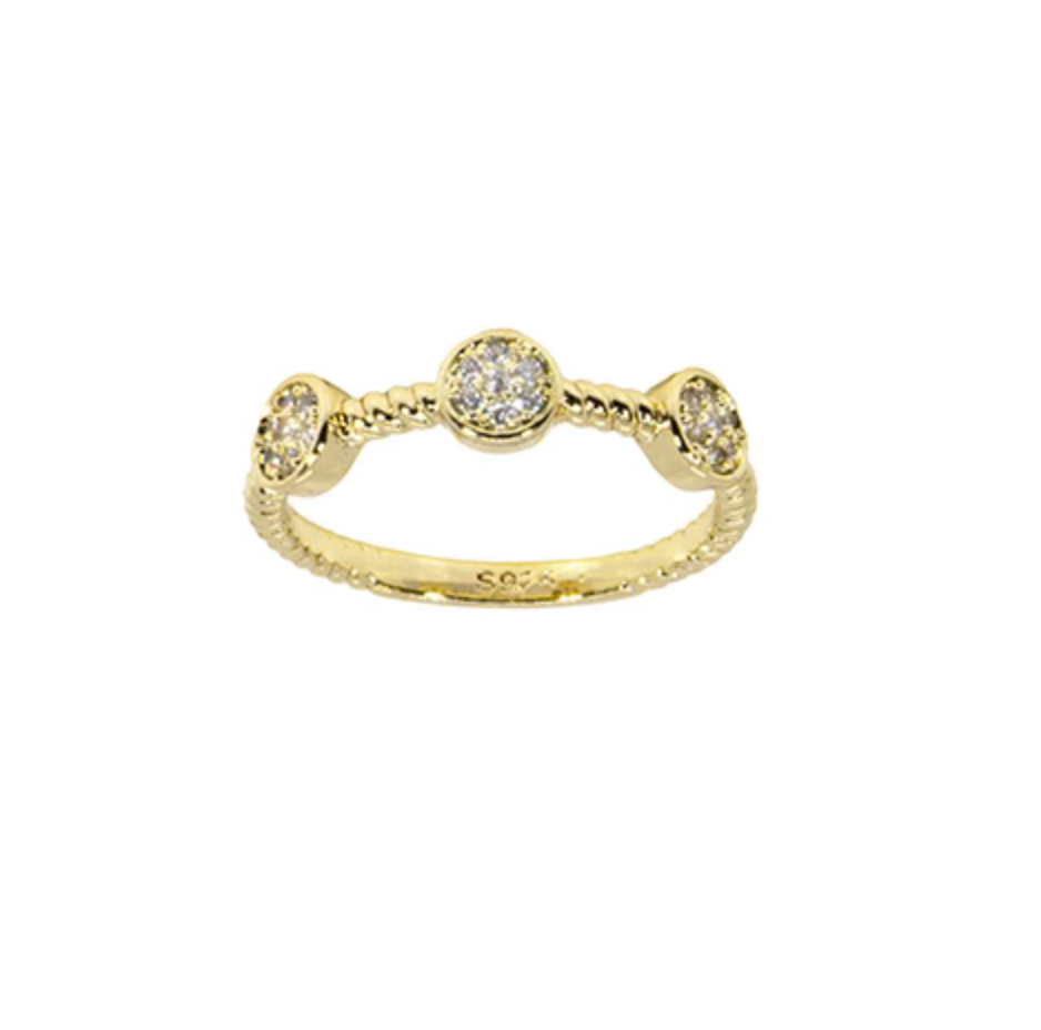 Maya J Modern Classic Rings - Gold