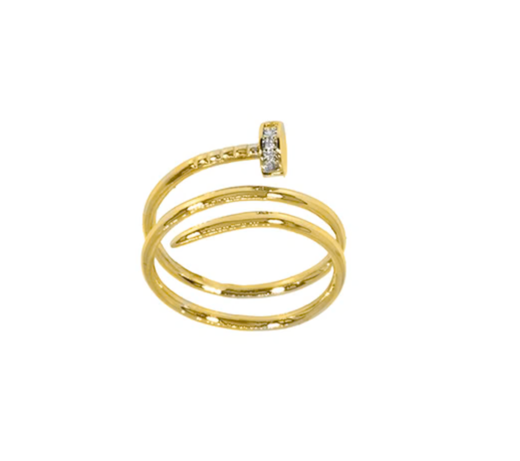 Maya J Modern Classic Rings - Gold