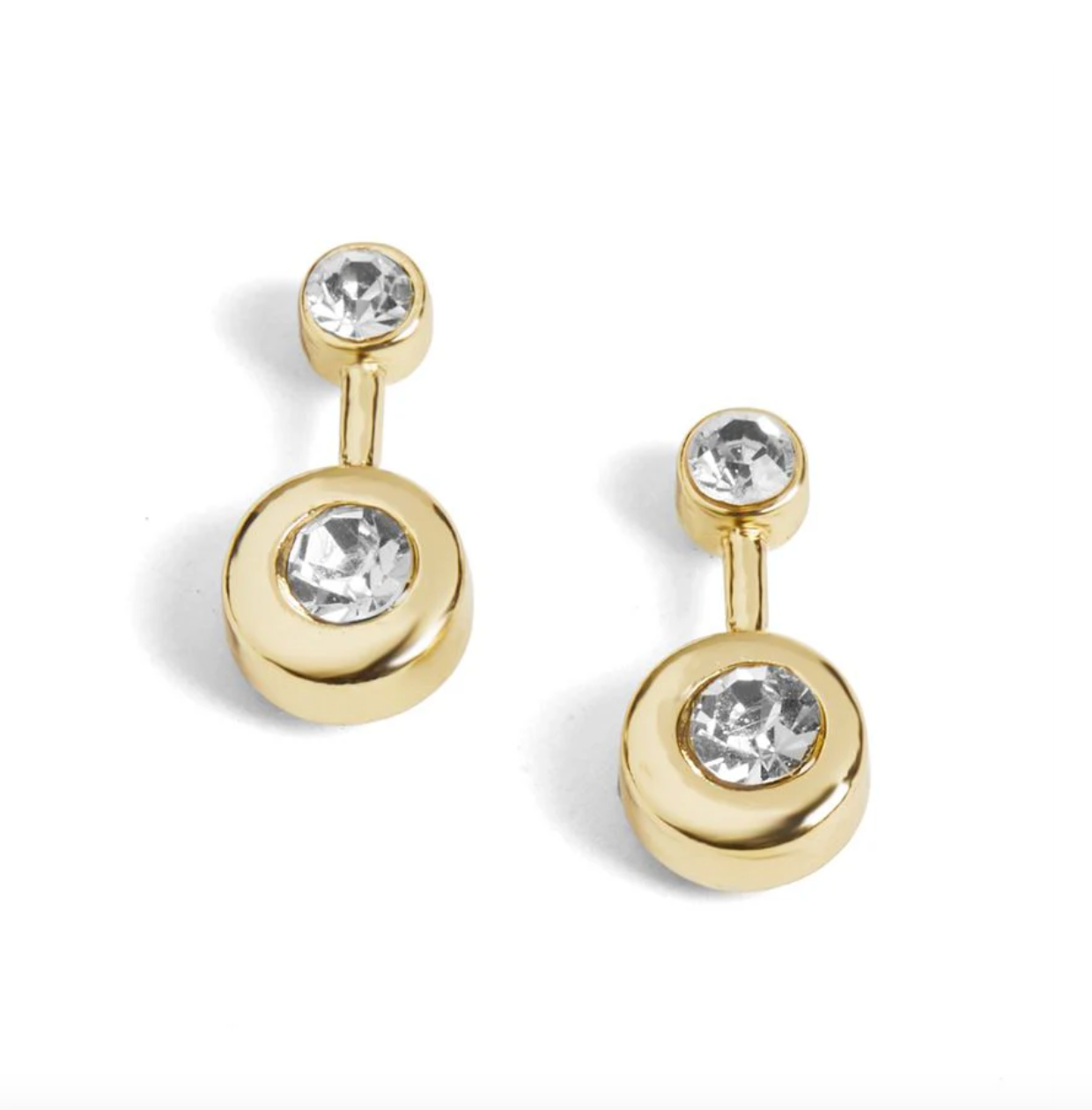 Two Circle Drop Studs