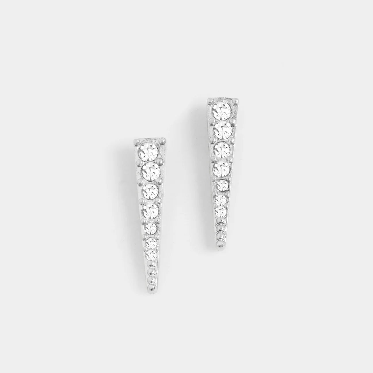 Jeweled Icicle Studs