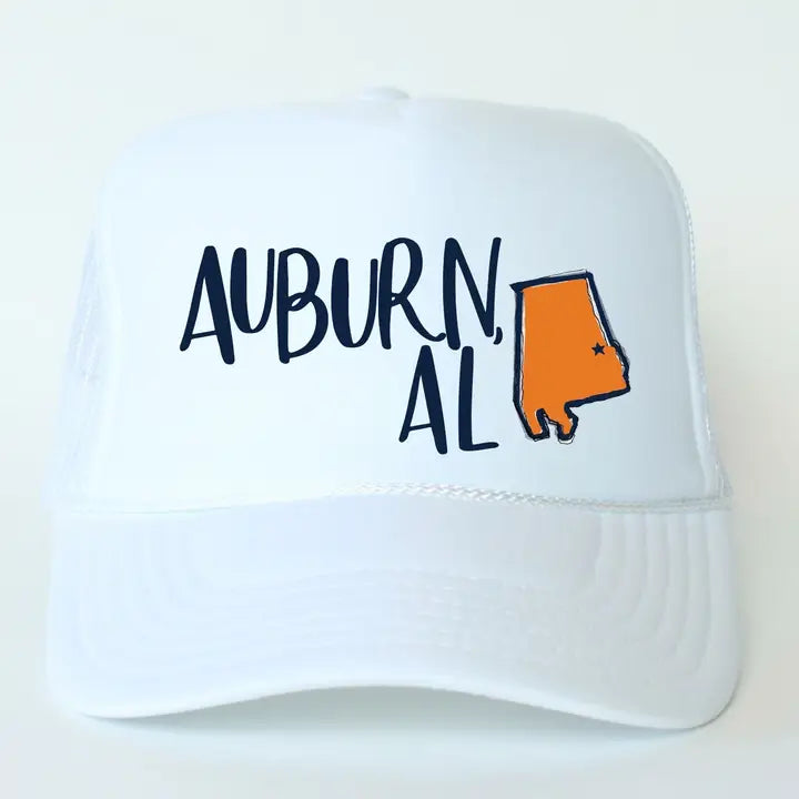 Auburn, AL Foam Trucker Hat