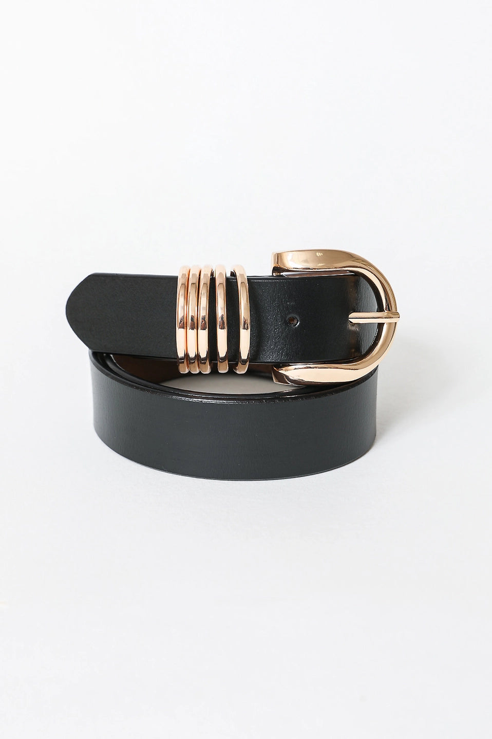 Ezrah Gold Buckle Belt