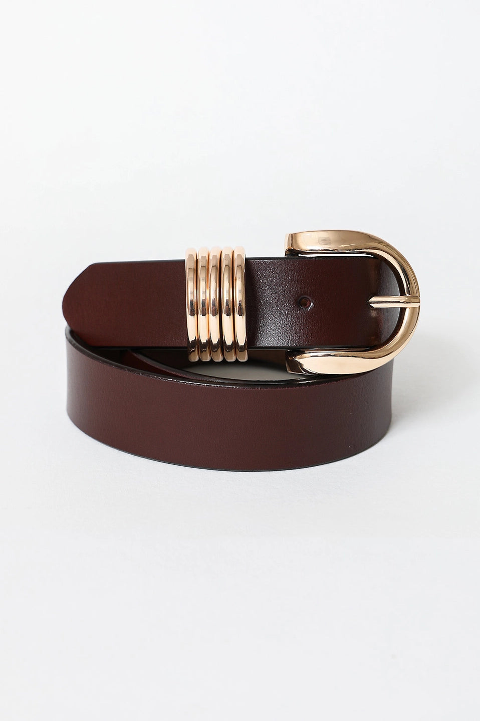 Ezrah Gold Buckle Belt