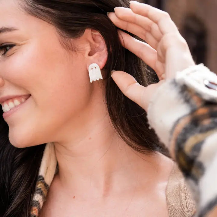 Ghost Shimmer Studs