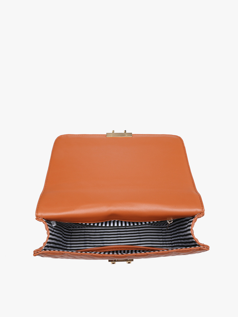 Halston Quilted Convertible Backpack