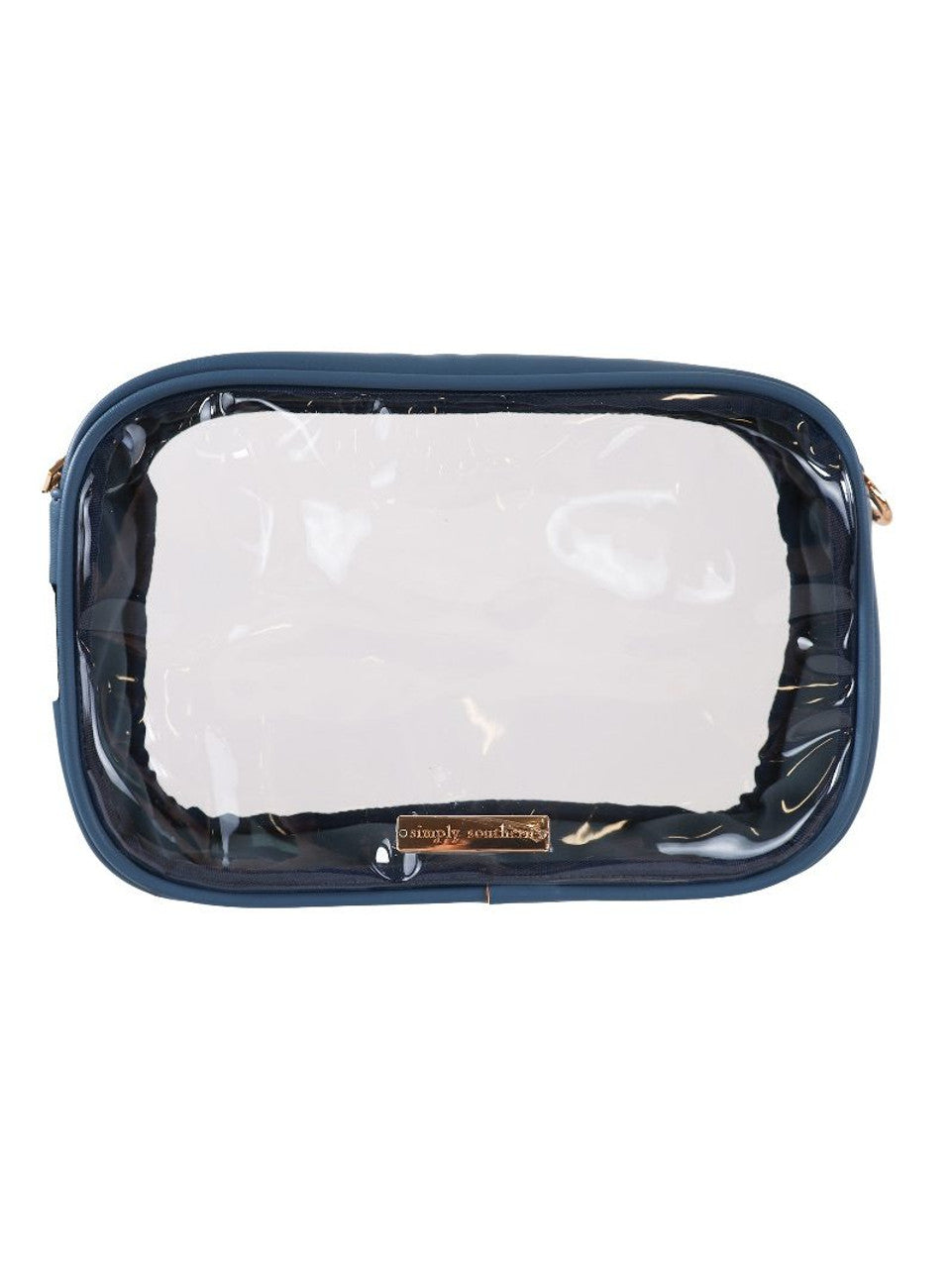 Stadium Leather Clear Crossbody Bag