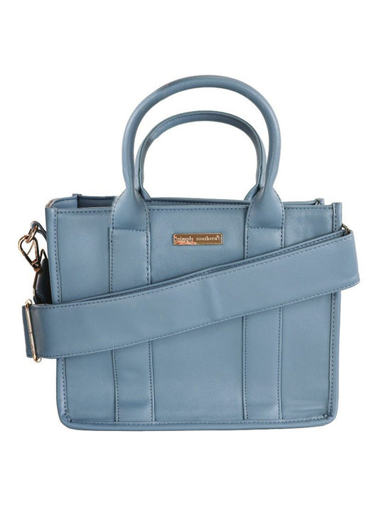 MKNS Leather Crossbody Bag